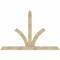 Ekena Millwork Richland Rough Sawn Timber Gable Bracket, Douglas Fir, 108"W x 72"H x 6"D x 6"F, 16/12 Pitch GBW108X72X0606RIC00RDF - alternate 1